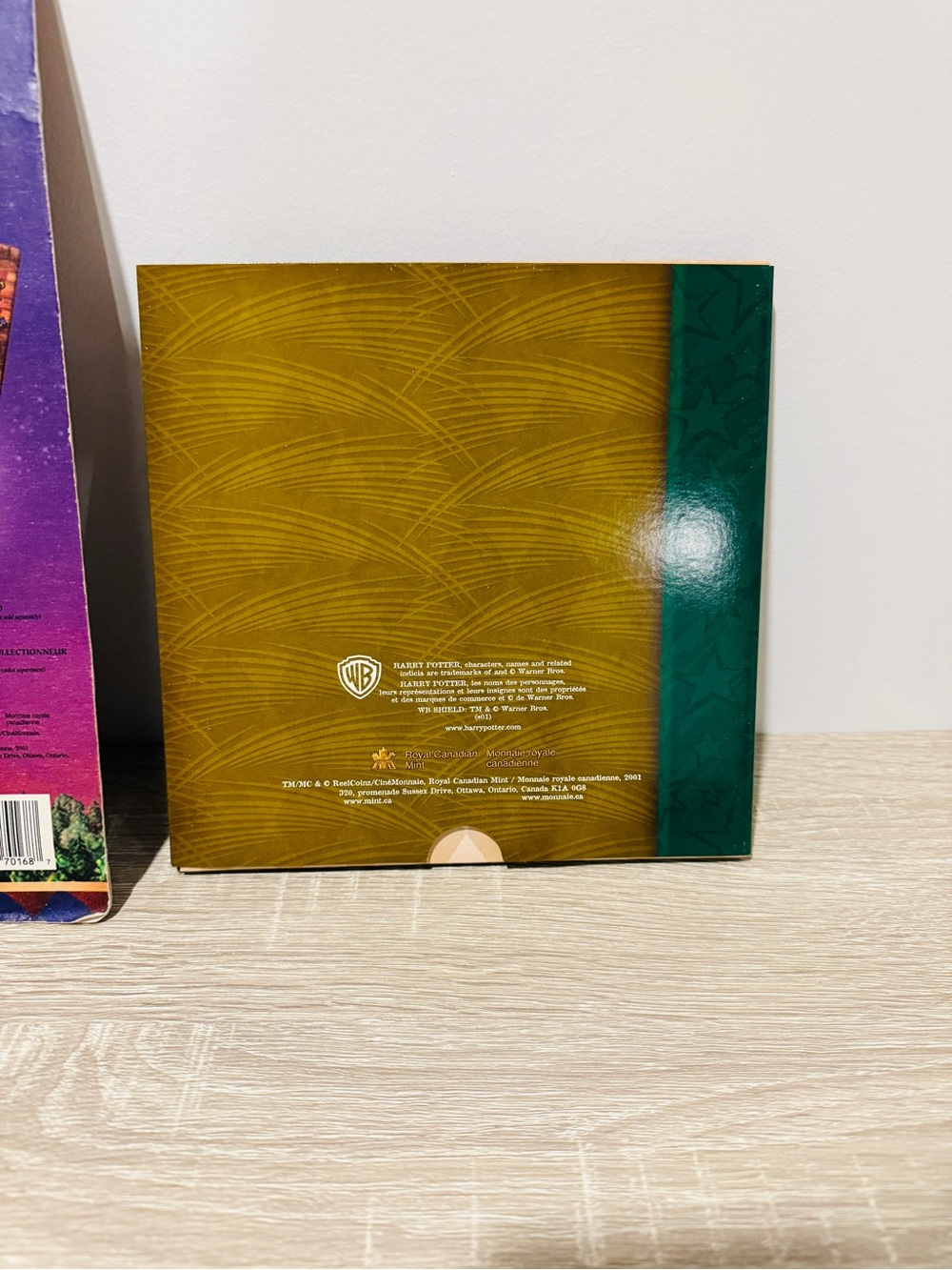 2001 Royal Canadian Mint Harry Potter ReelCoinz Collector Board - No Coins - Picture 6 of 7
